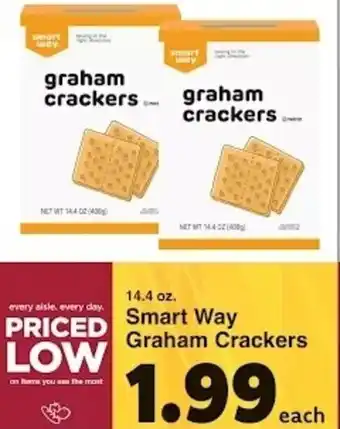 Harris Teeter Smart Way Graham Crackers offer