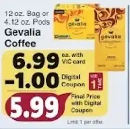 Harris Teeter Gevalia Coffee offer
