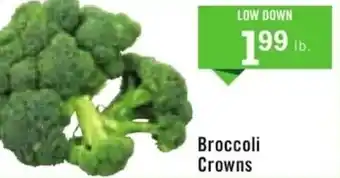 Price Chopper Broccoli Crowns offer