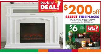 Big Lots Holiday Candles offer