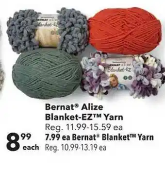 JOANN Bernat® Alize Blanket-EZ™ Yarn Or Bernat® Blanket™ Yarn offer
