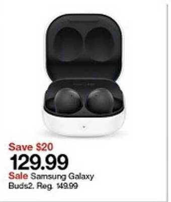 Target Samsung Galaxy Buds2 offer