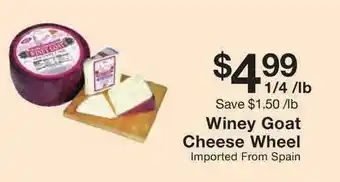Winey Goat Cheese Wheel