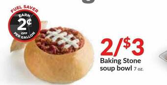 Hy-Vee Baking Stone Soup Bowl offer