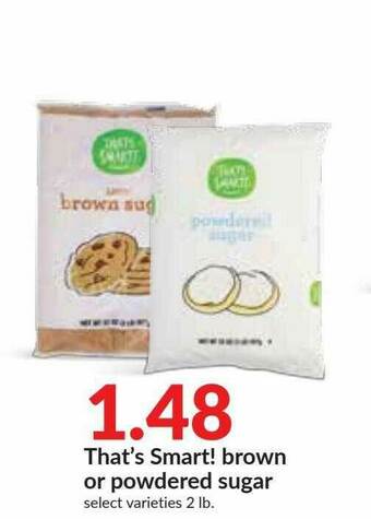 Hy-Vee That's Smart! Brown Or Powdered Sugar offer