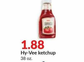 Hy-Vee Hy-Vee Ketchup offer