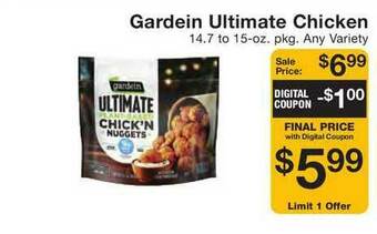 Fairway Store Market Gardein Ultimate Chicken offer