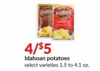 Hy-Vee Idahoan Potatoes offer