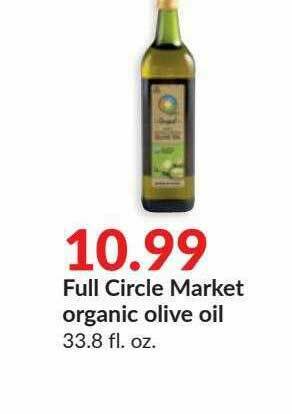 Hy-Vee Full Circle Market Organic Olive Oil offer