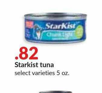 Hy-Vee Starkist Tuna offer