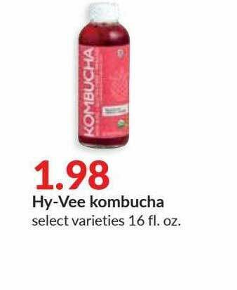 Hy-Vee Hy-Vee Kombucha offer