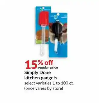 Hy-Vee Simply Done Kitchen Gadgets 15% Off offer