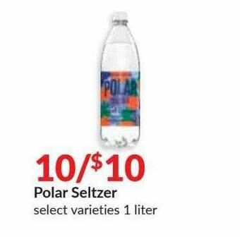 Hy-Vee Polar Seltzer offer