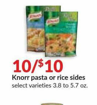 Hy-Vee Knorr Pasta Or Rice Sides offer