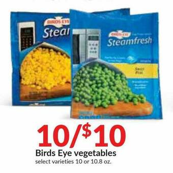 Hy-Vee Birds Eye Vegetables offer