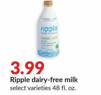 Hy-Vee Ripple Dairy-Free Milk offer