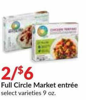 Hy-Vee Full Circle Market Entrée offer