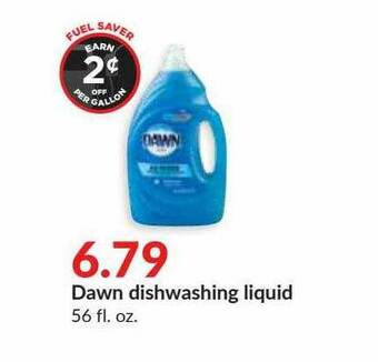 Hy-Vee Dawn Dishwashing Liquid offer