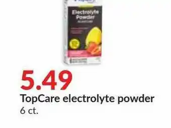 Hy-Vee TopCare Electrolyte Powder offer