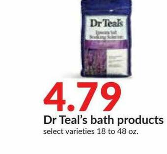 Hy-Vee Dr Teal's Bath Products offer