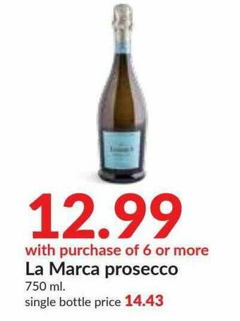 Hy-Vee La Marca Prosecco offer