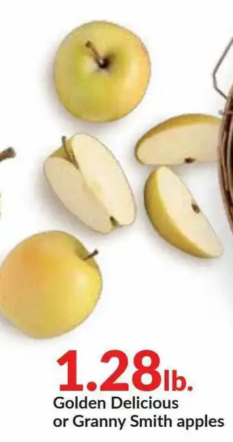 Hy-Vee Golden Delicious Or Granny Smith Apples offer