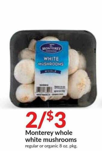 Hy-Vee Monterey Whole White Mushrooms offer
