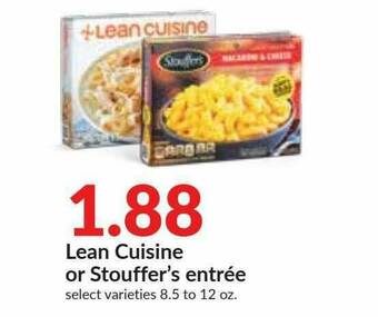 Hy-Vee Lean Cuisine Or Stouffer's Entrée offer
