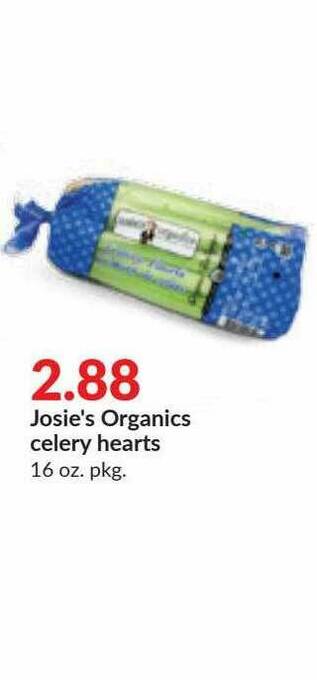 Hy-Vee Josie's Organics Celery Hearts offer