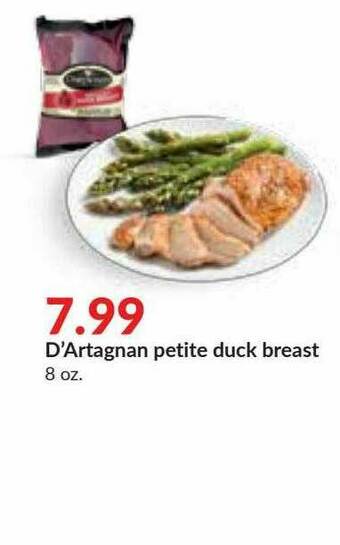 Hy-Vee D'Artagnan Petite Duck Breast offer