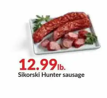Hy-Vee Sikorski Hunter Sausage offer