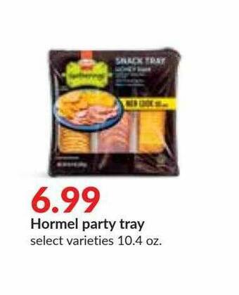 Hy-Vee Hormel Party Tray offer