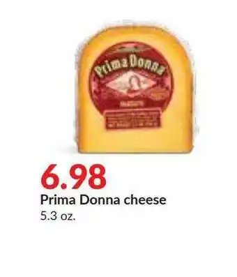 Hy-Vee Prima Donna Cheese offer