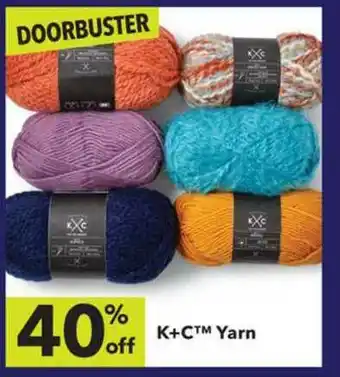 JOANN K+C™ Yarn offer