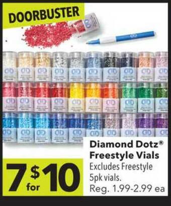 JOANN Diamond Dotz® Freestyle Vials offer