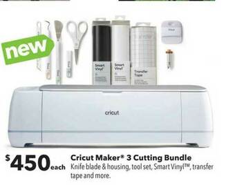 JOANN Cricut Maker® 3 Cutting Bundle offer