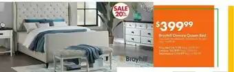 Big Lots Broyhill Dimora Queen Bed offer