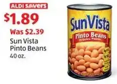 Aldi Sun Vista Pinto Beans 40 oz. offer