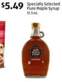 Aldi Specially Selected Pure Maple Syrup offer