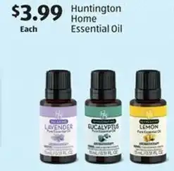 Aldi Huntington Home Essential Oil offer