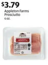 Aldi Appleton Farms Prosciutto 4 oz. offer