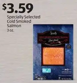 Aldi Specially Selected Cold Smoked Salmon 3 oz. offer