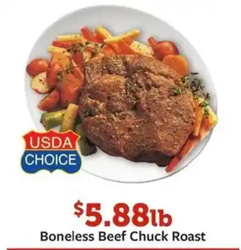 Fareway Boneless Beef Chuck Roast offer