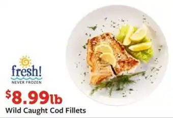 Fareway Wild Caught Cod Fillets offer
