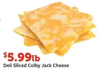 Fareway Deli Sliced Colby Jack Cheese offer