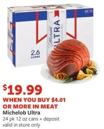 Fareway Michelob Ultra offer