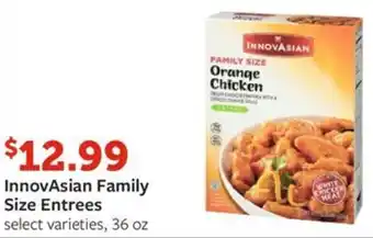 Fareway InnovAsian Family Size Entrees offer