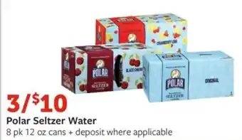 Fareway Polar Seltzer Water offer