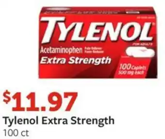 Fareway Tylenol Extra Strength offer