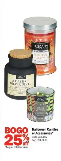 Meijer Halloween Candles Or Accessories offer